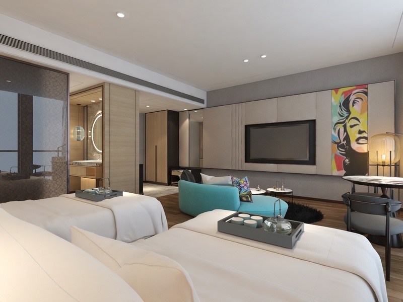 Colour matching of hotel furniture